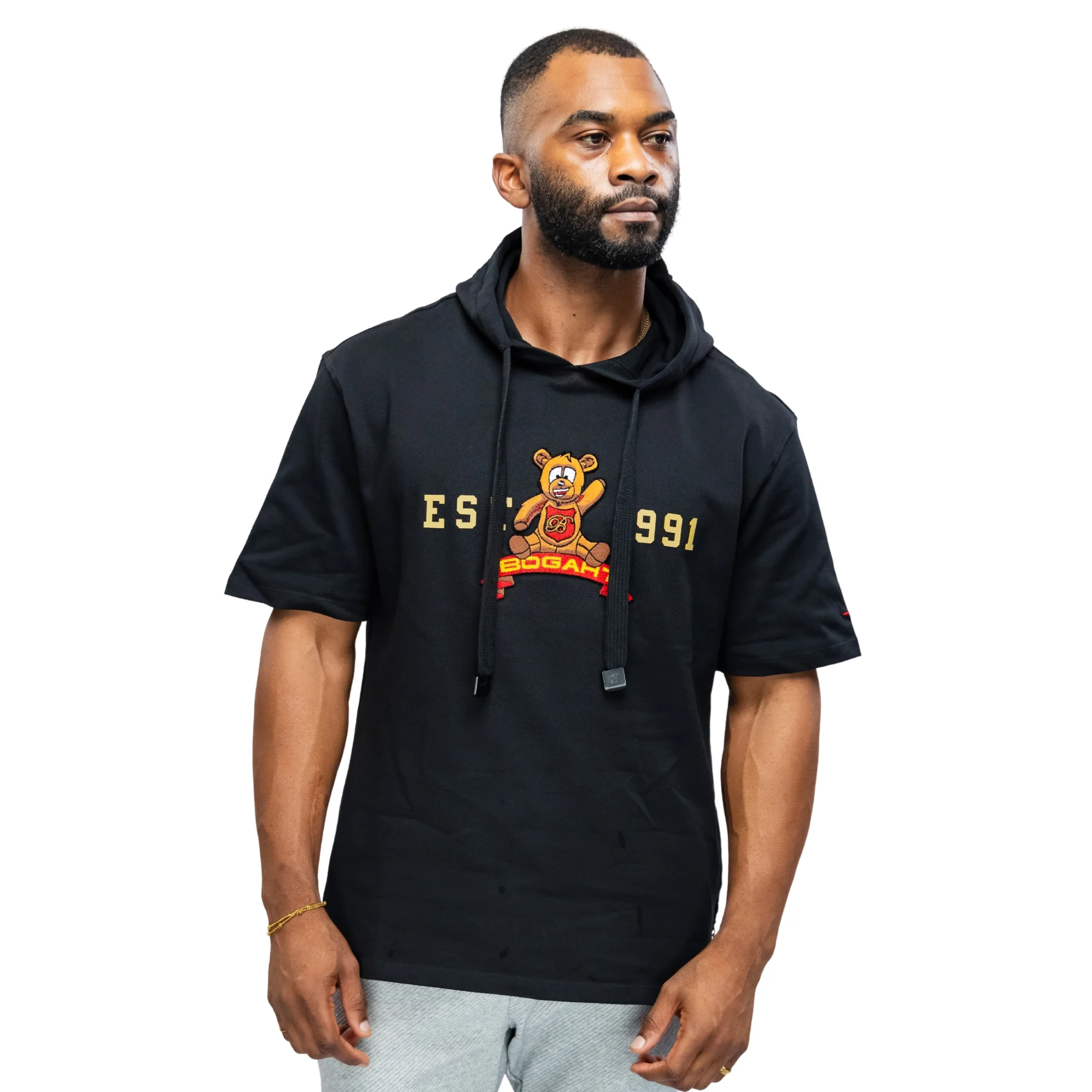 Bogart Art Collection Bear Hoodie T-Shirt