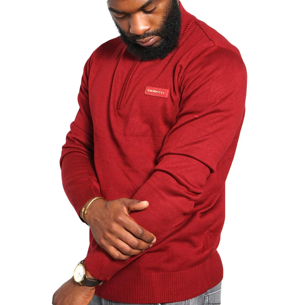 Bogart Man Turtle Neck-Zip Jersey