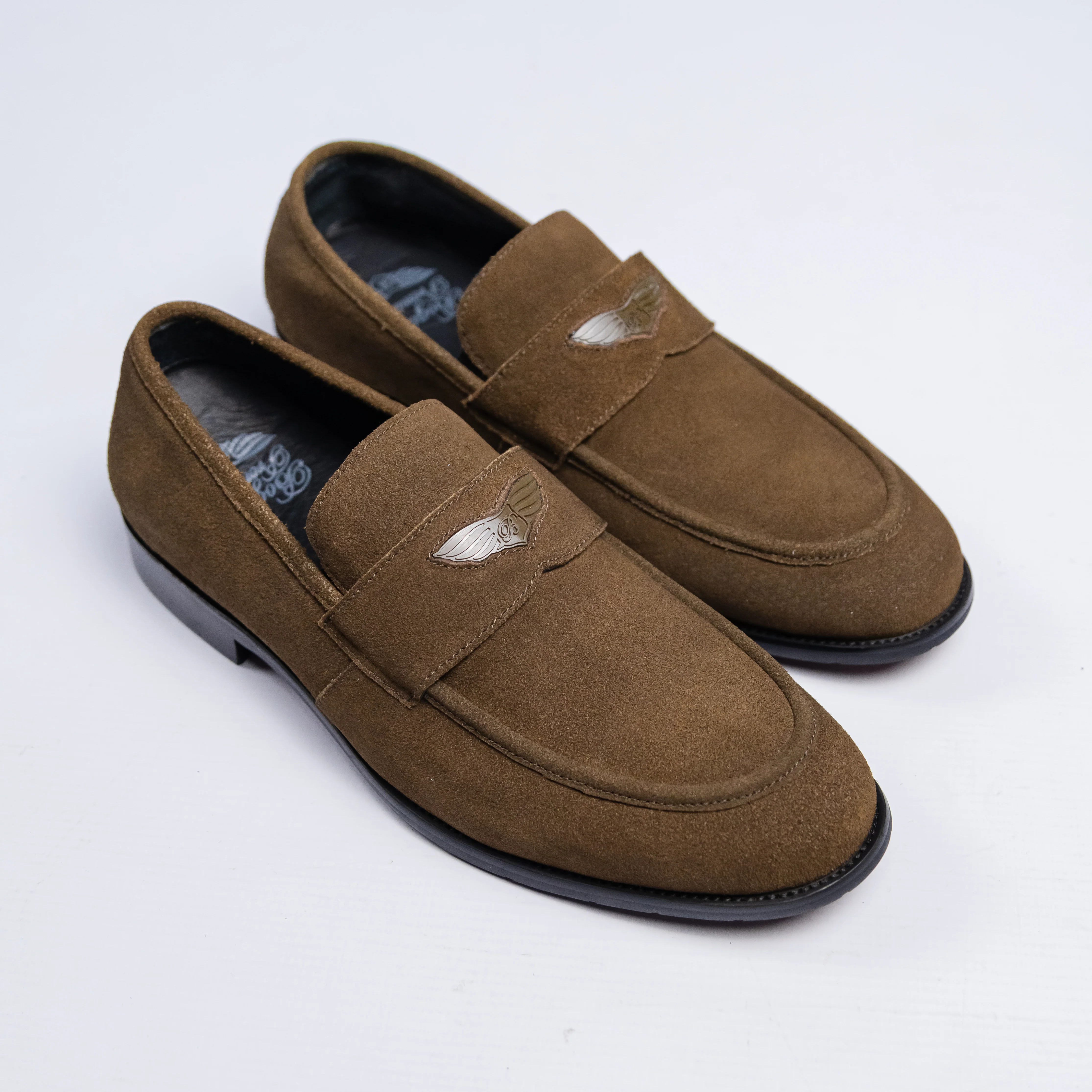 Bogart MAN Suede Crest Loafers