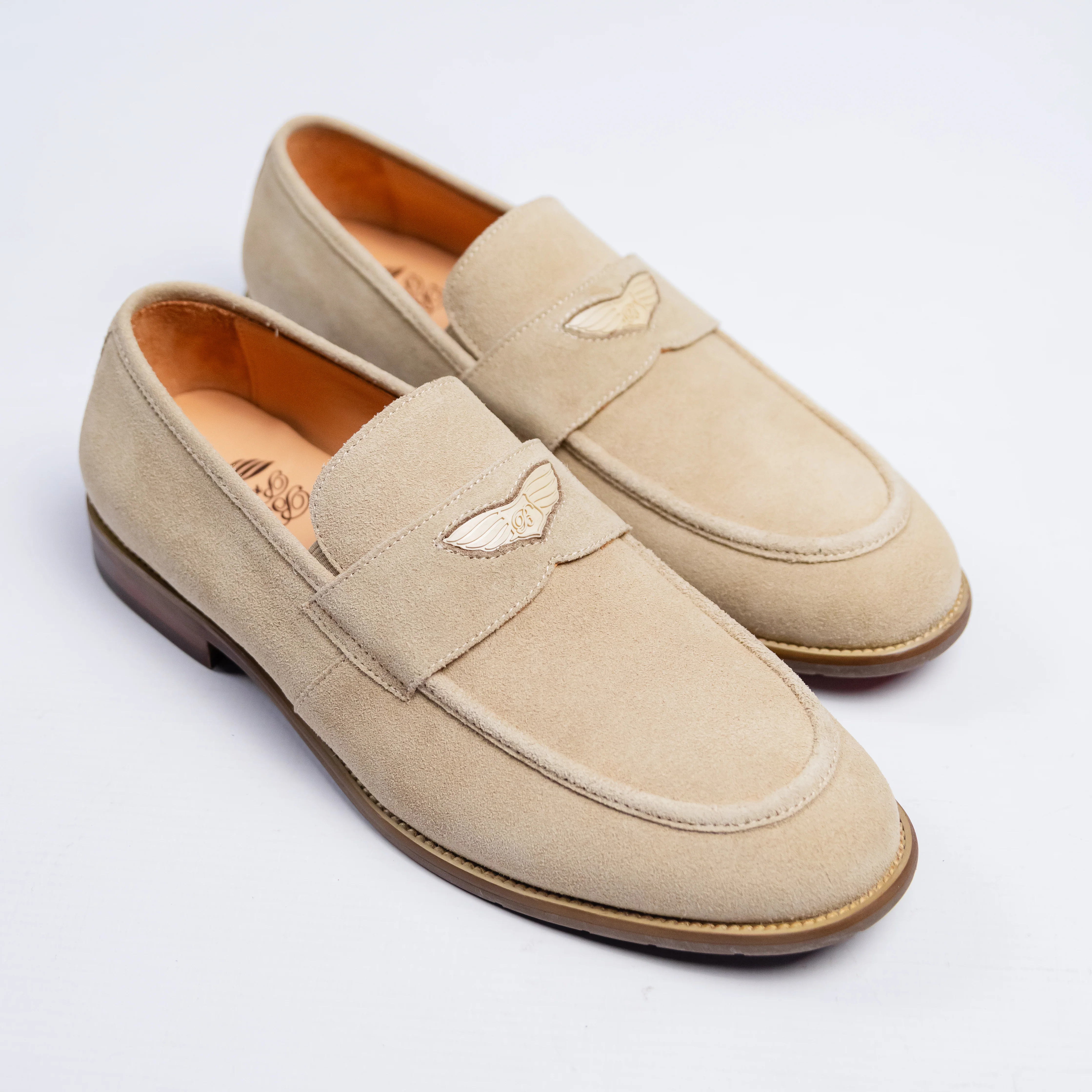 Bogart MAN Suede Crest Loafers
