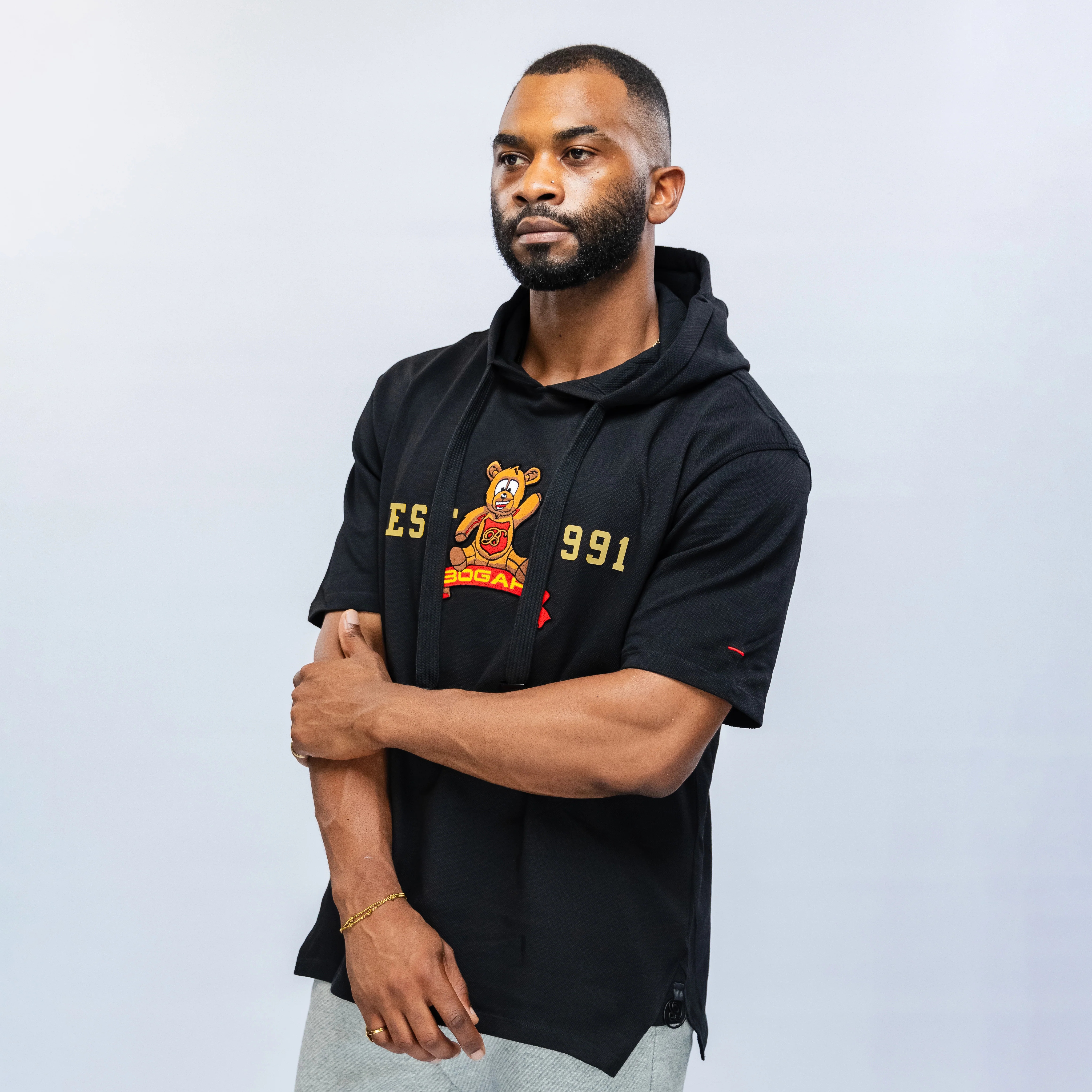 Bogart Art Collection Bear Hoodie T-Shirt