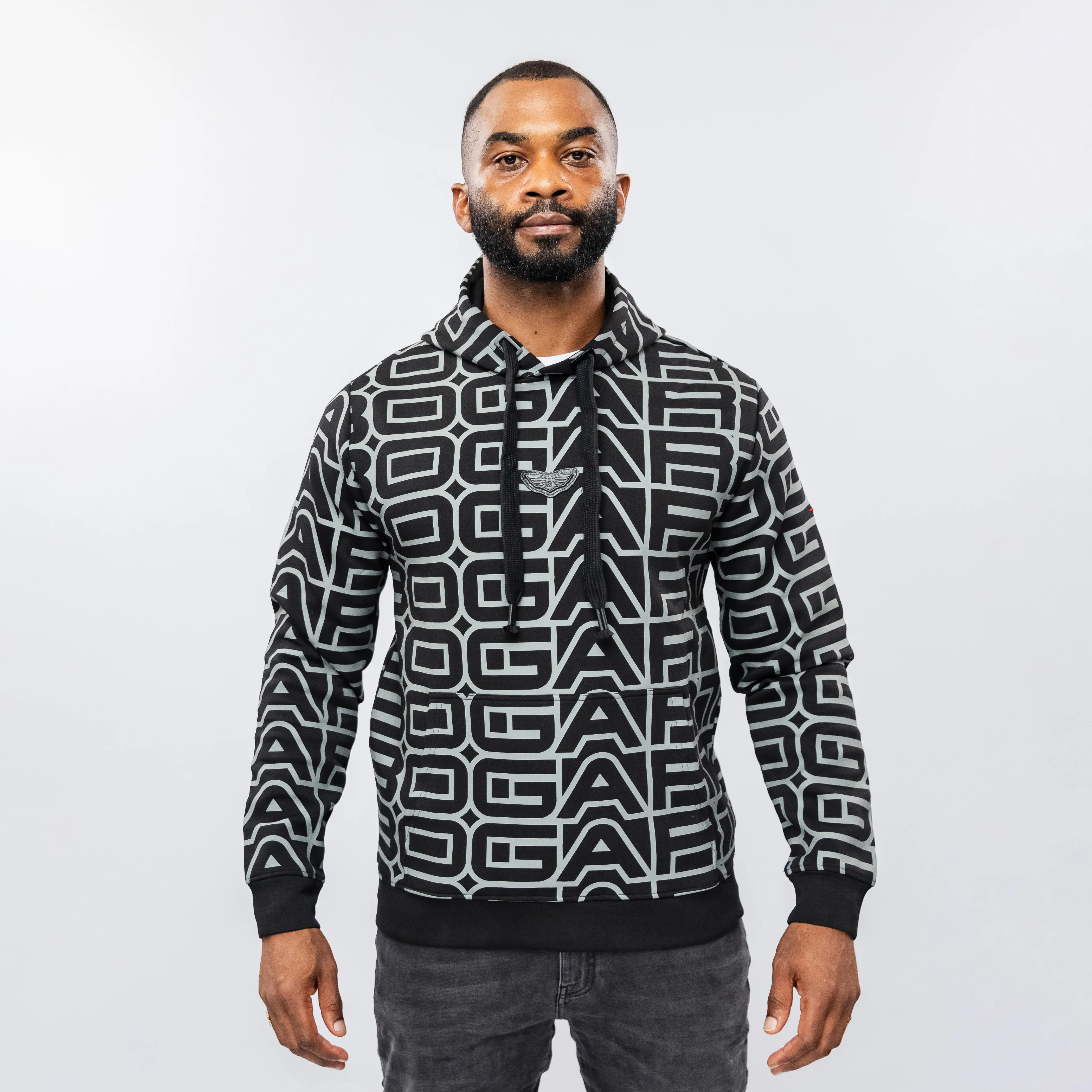Bogart MAN Monogram Hoodie – Statement Luxury, Redefined
