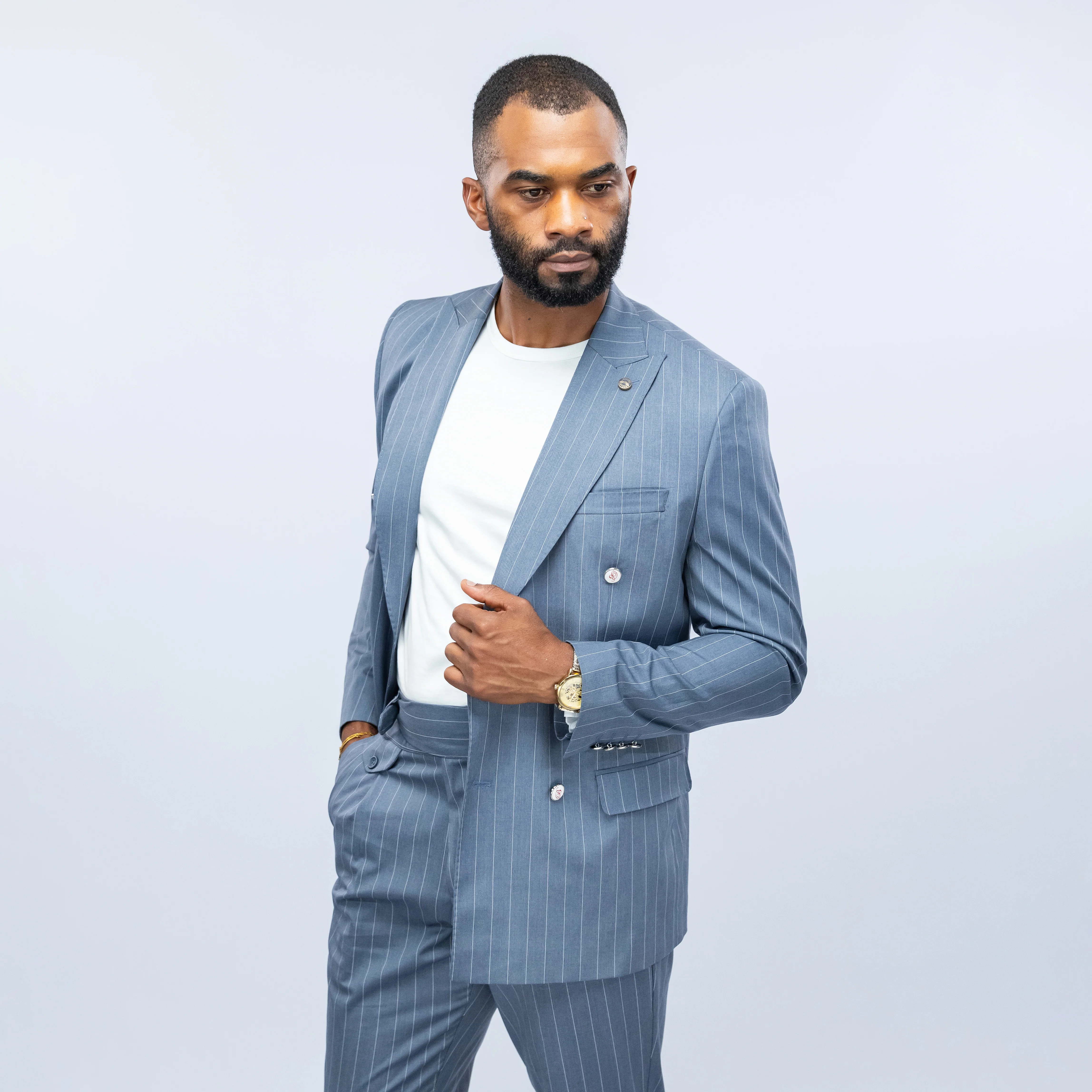 Bogart MAN Signature Striped Blazer Suit