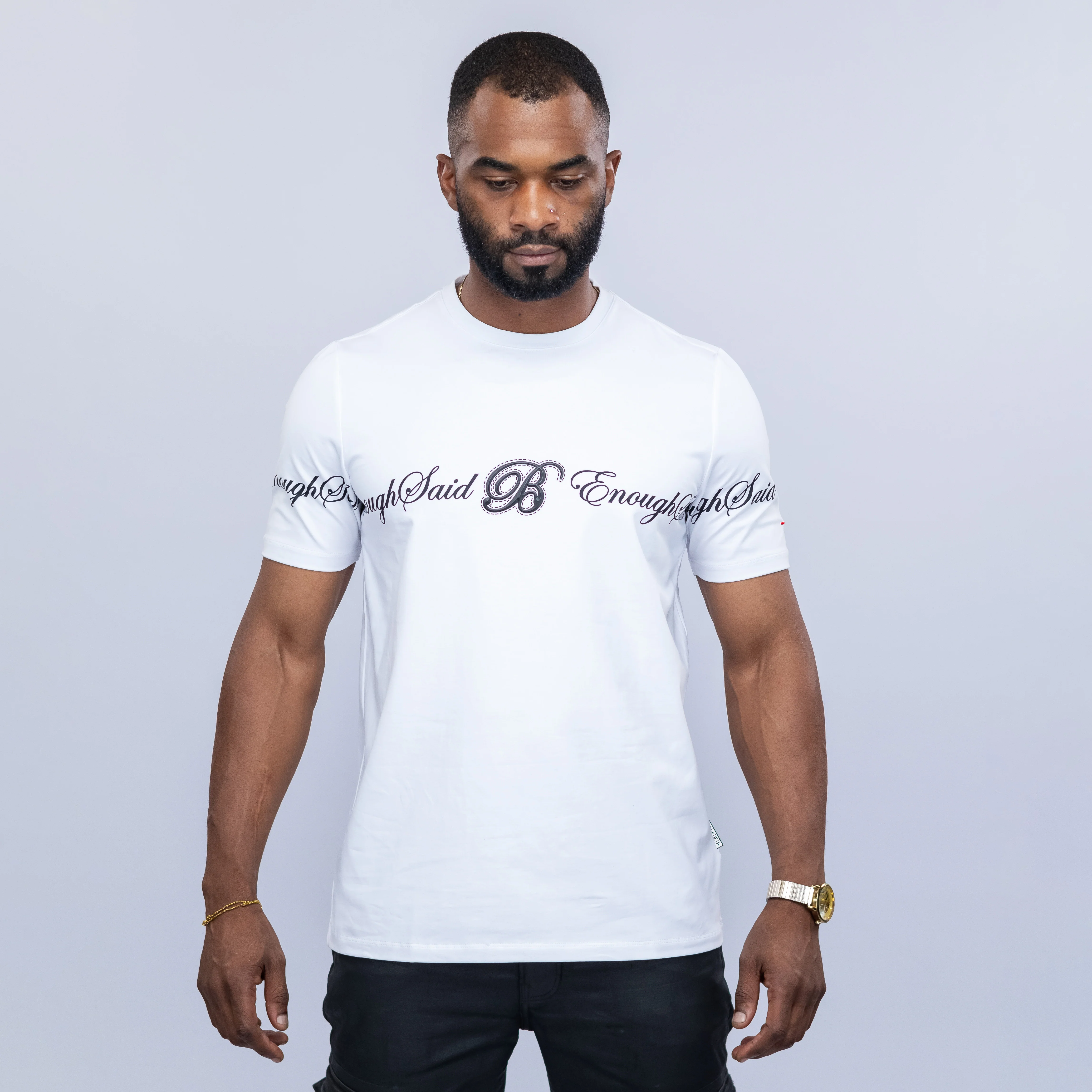 Bogart MAN “Enough Said” Tee – For Men Who Set the Standard