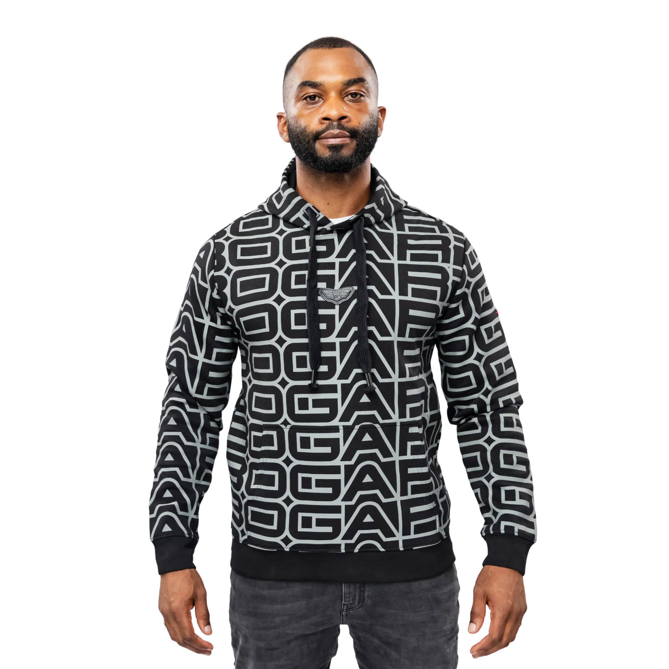 Bogart MAN Monogram Hoodie – Statement Luxury, Redefined