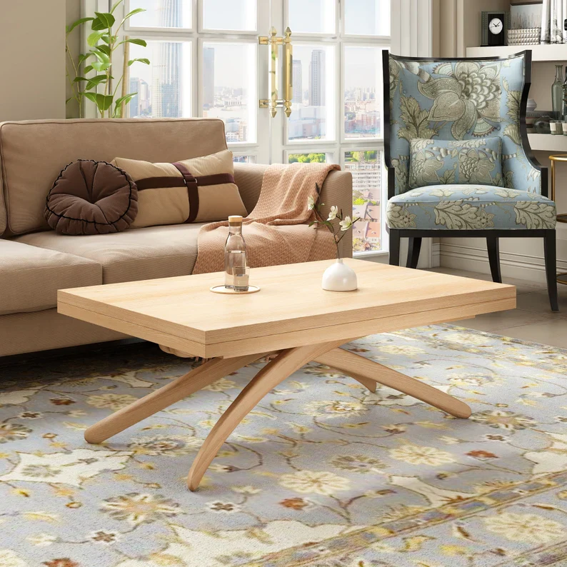 Multi-Functional Extendable Height-Adjustable Table