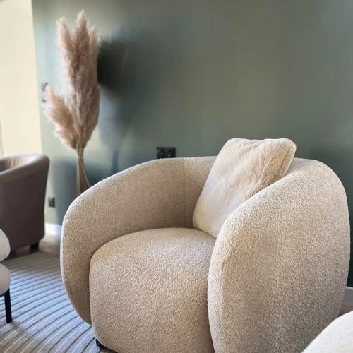 Tissu Bouclette Fauteuil