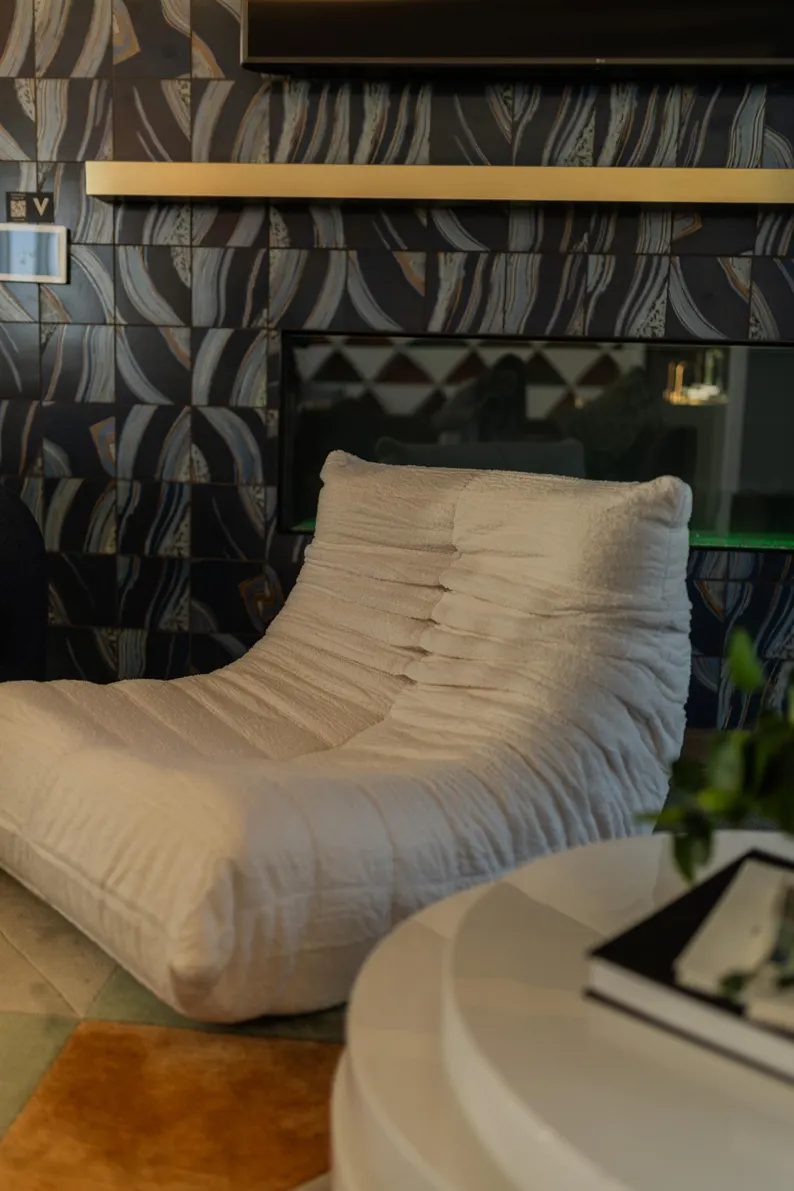 Togo-Style Lounge Chair