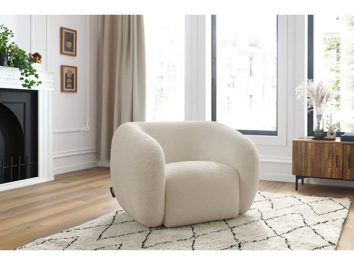 Tissu Bouclette Fauteuil