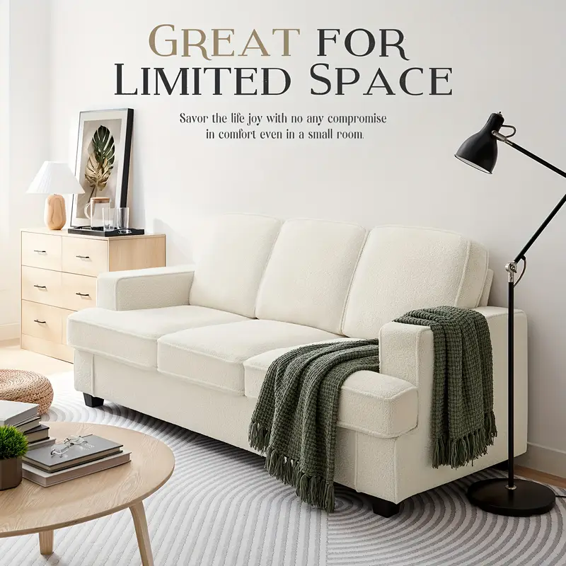 Teddy bear fabric sofa