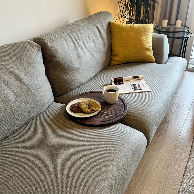 Handmade Wooden Sofa Tray Table