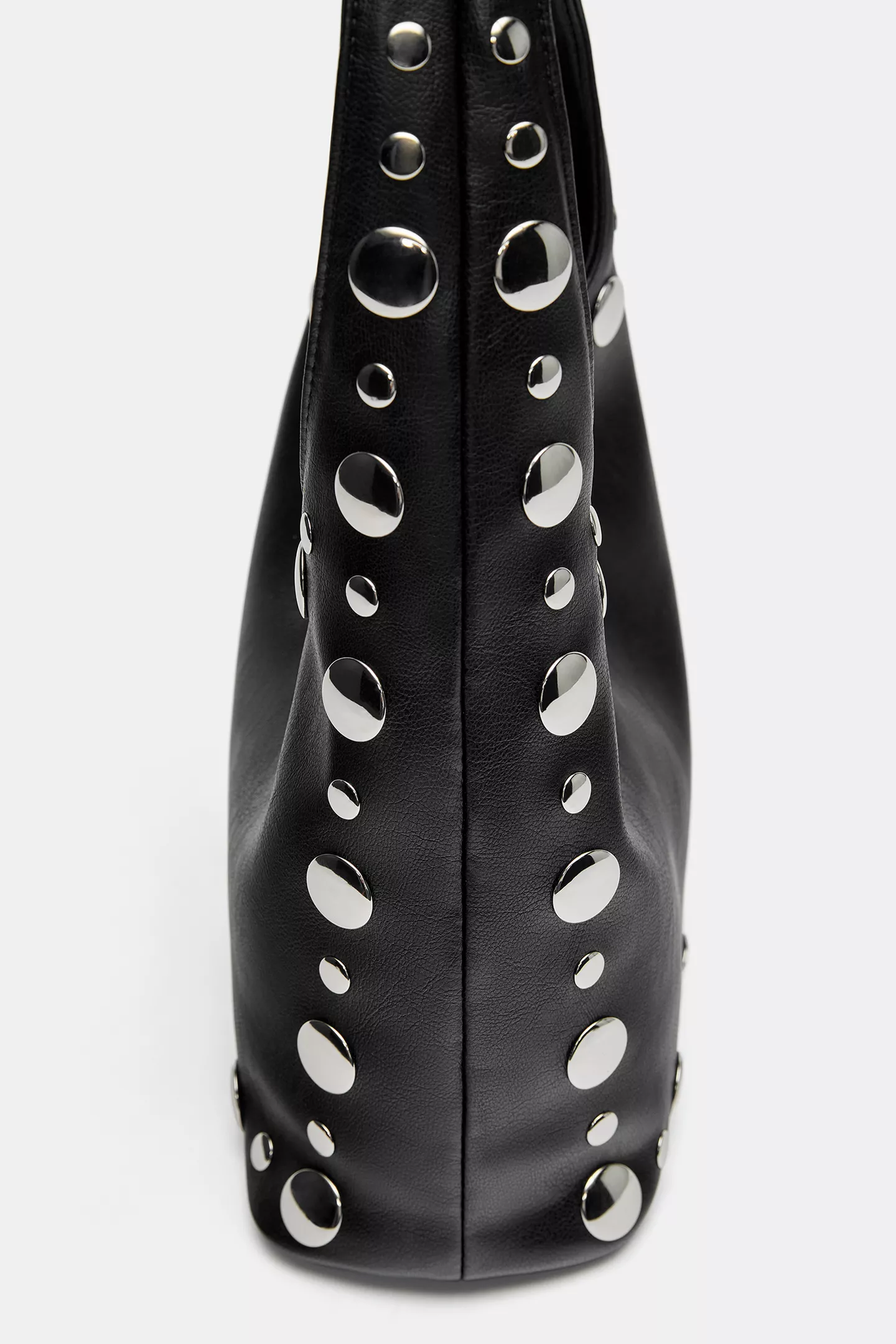 Studded shoulder bag