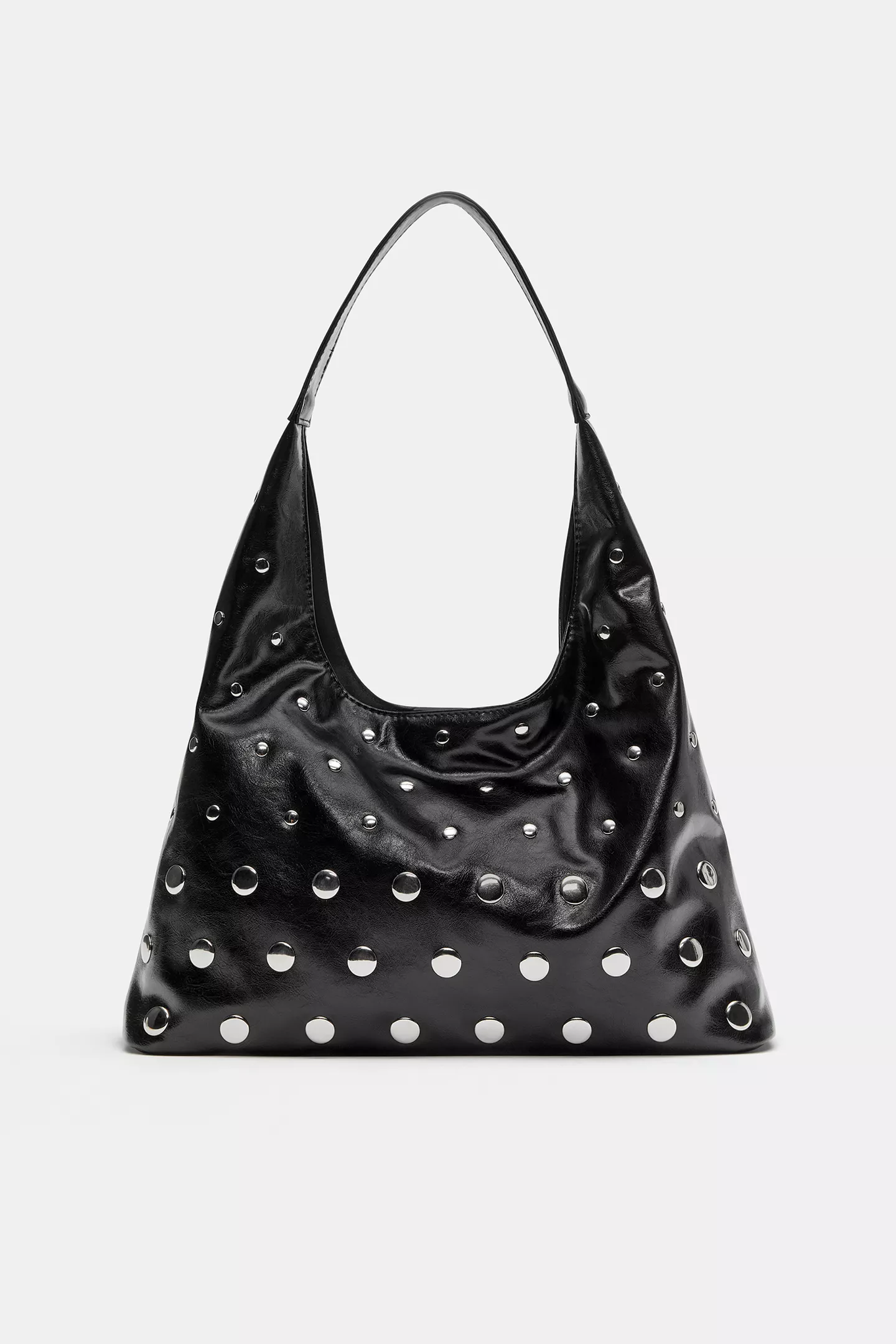 Studded tote bag