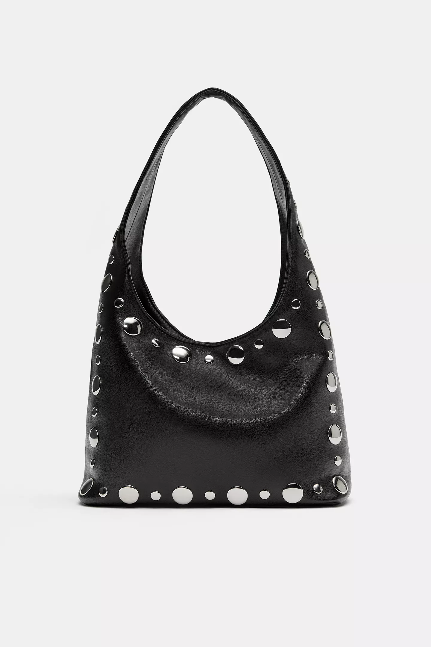 Studded shoulder bag