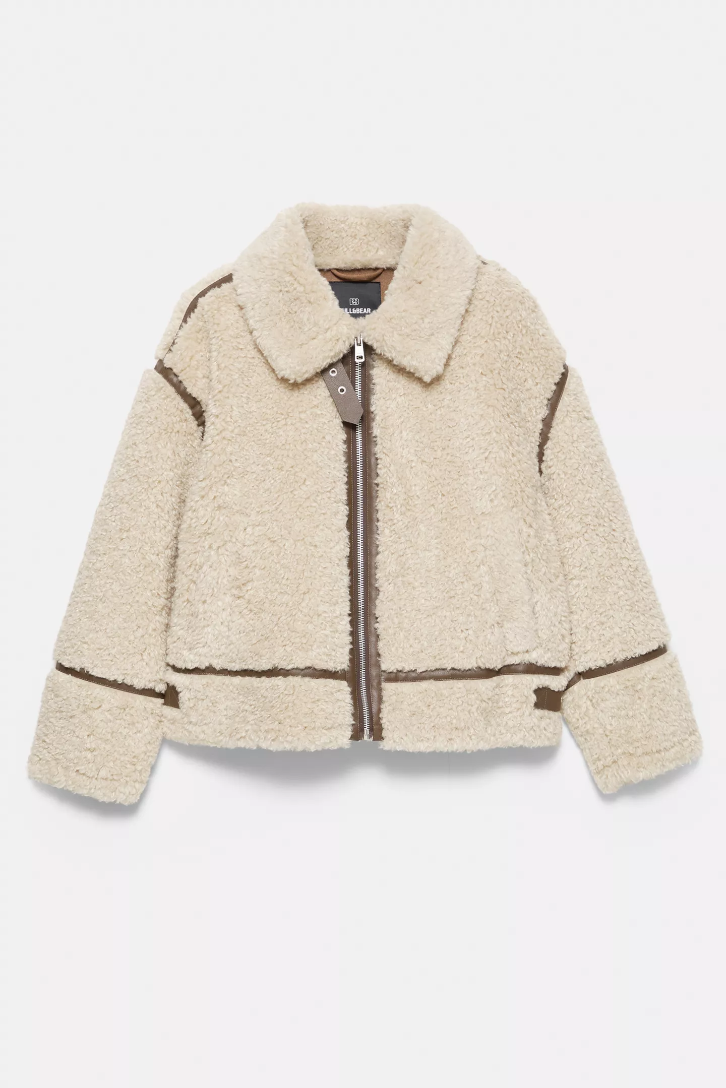 Double-faced Faux Shearling Jacket