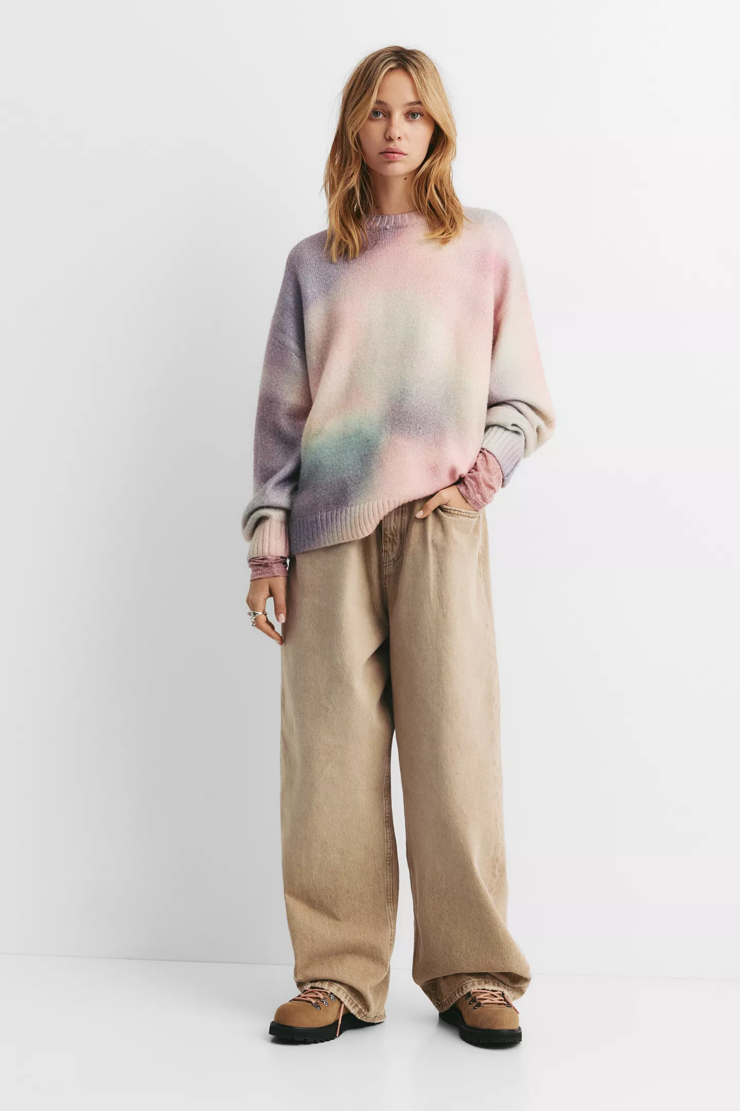 Tie-dye sweater