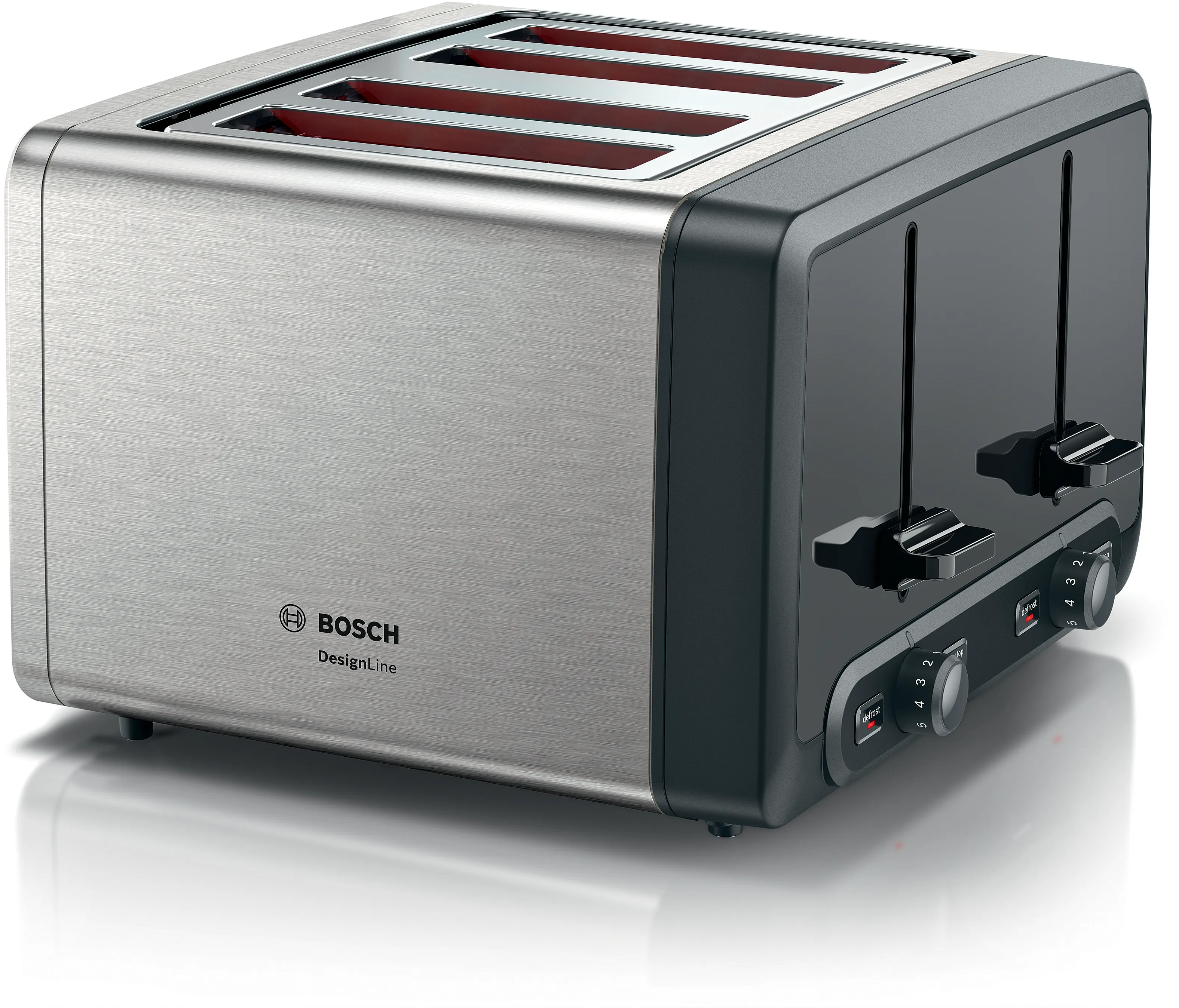 Toaster DesignLine Stainless steel