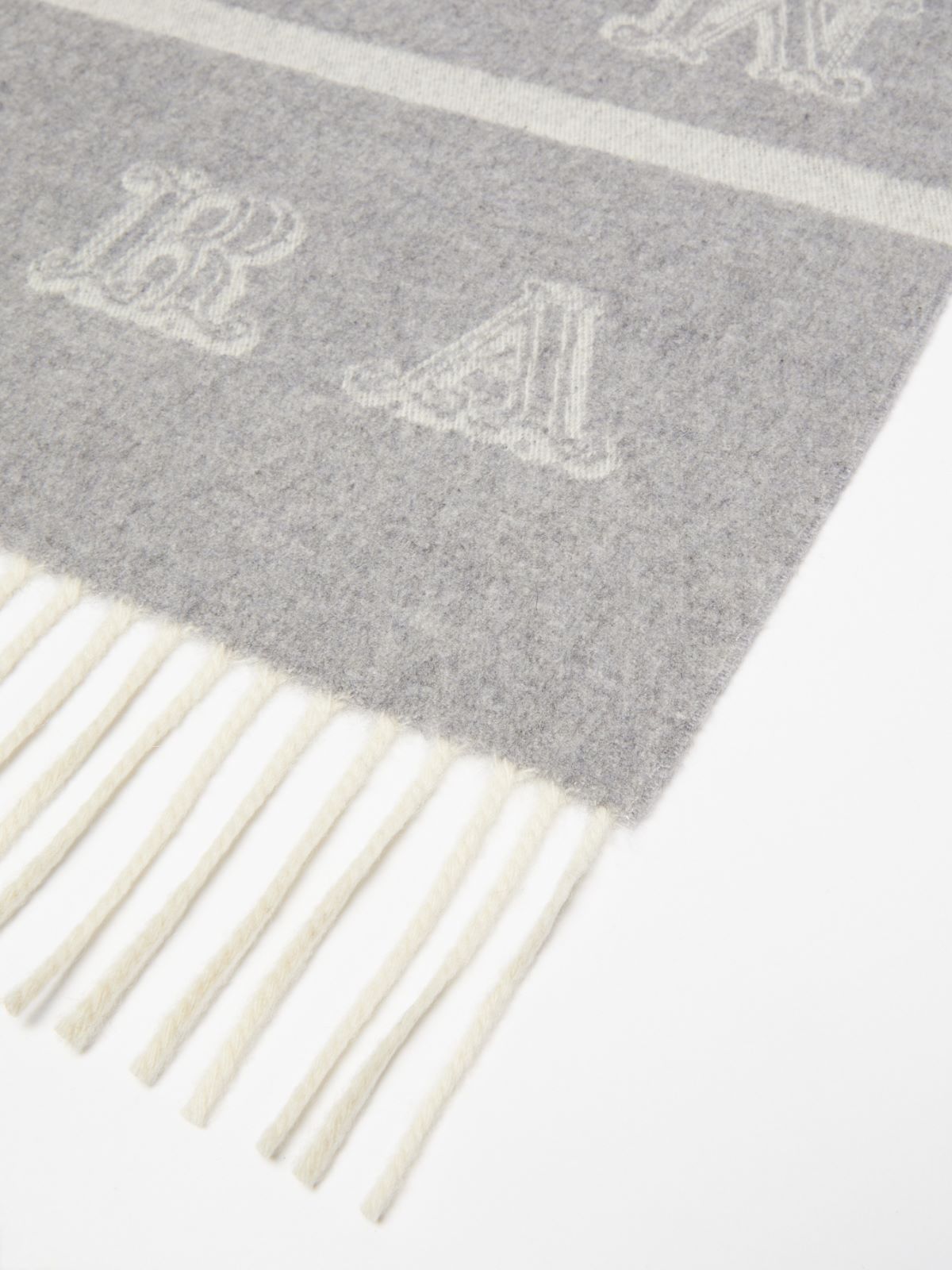 MAXMARA ACCESSORI Jacquard cashmere stole