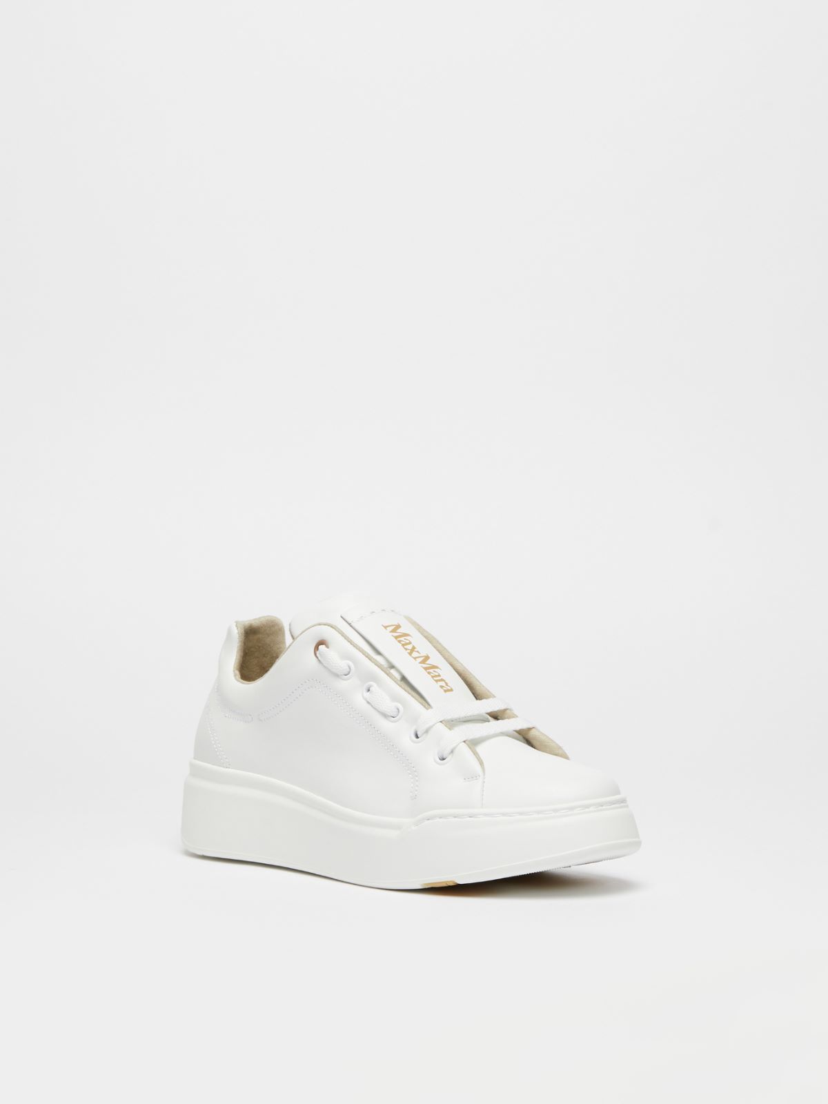 MAXMARA ACCESSORI Leather sneakers