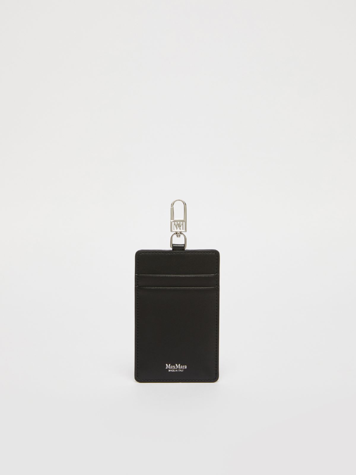 MAXMARA ACCESSORI Leather badge holder