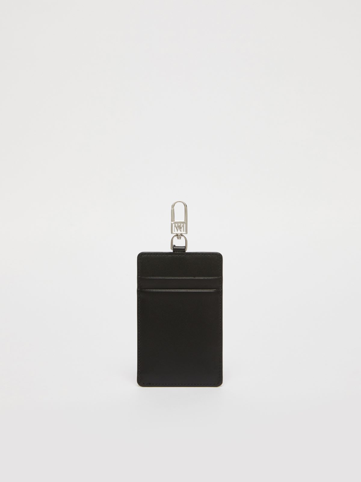 MAXMARA ACCESSORI Leather badge holder