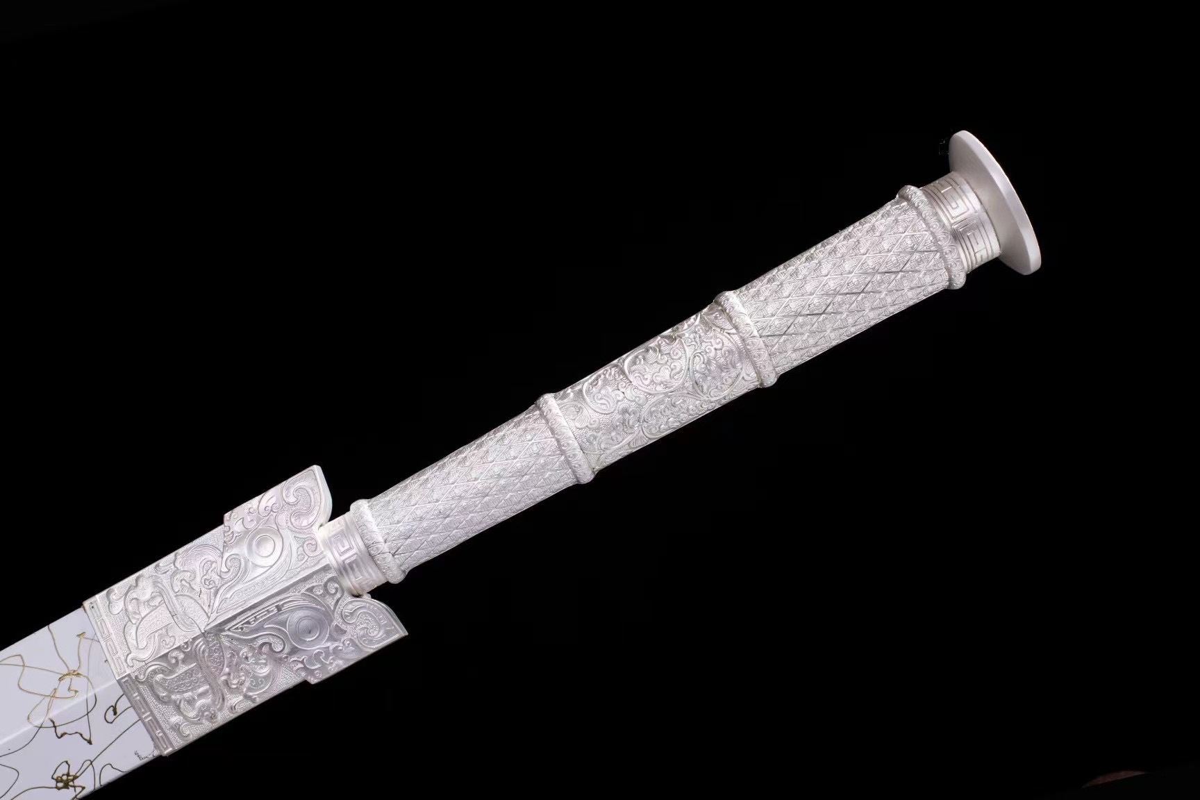 Frostbite Silver - Dual-Toned Sword