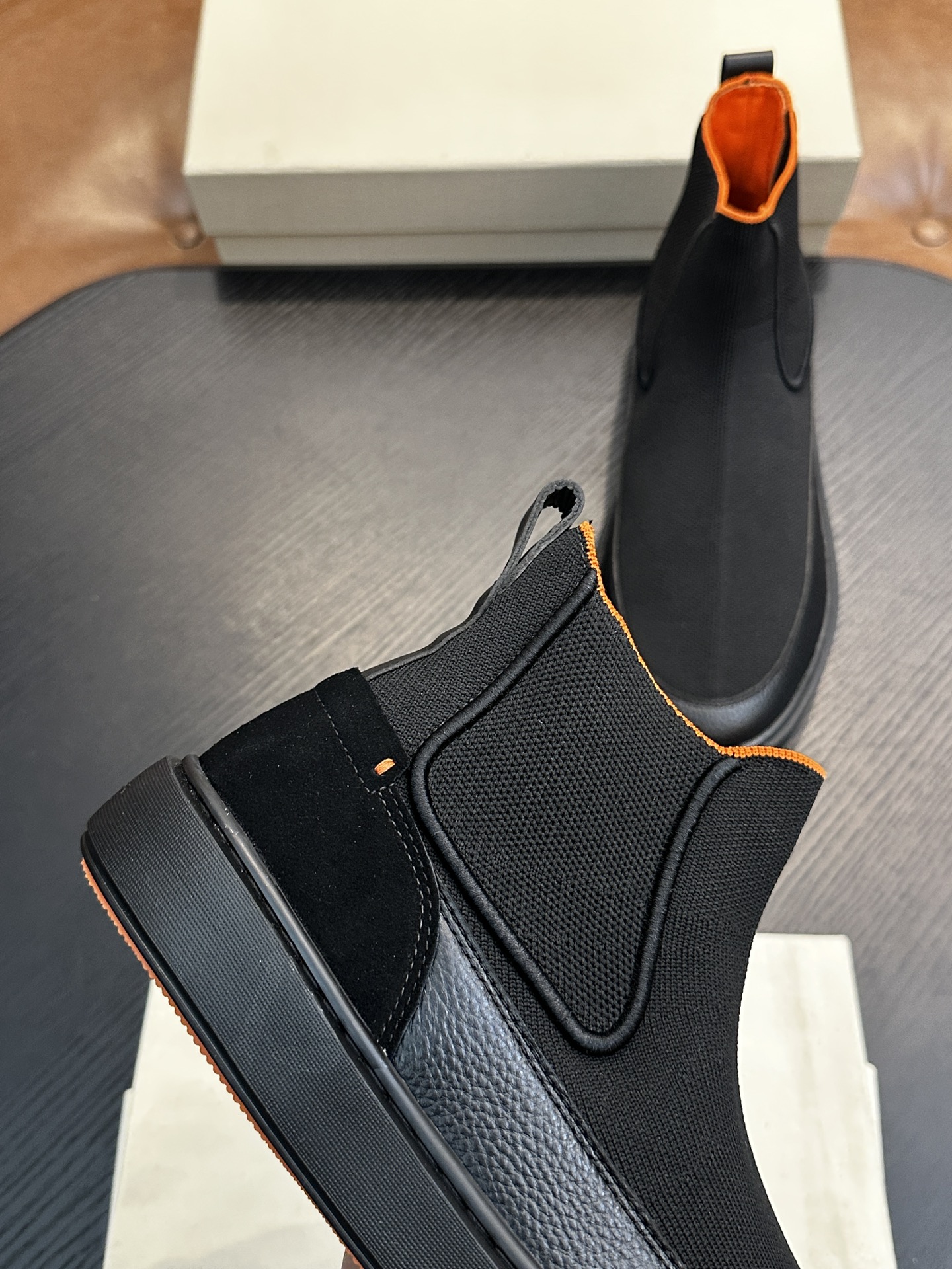 Santoni Italian Handcrafted Calfskin Men's Shoes