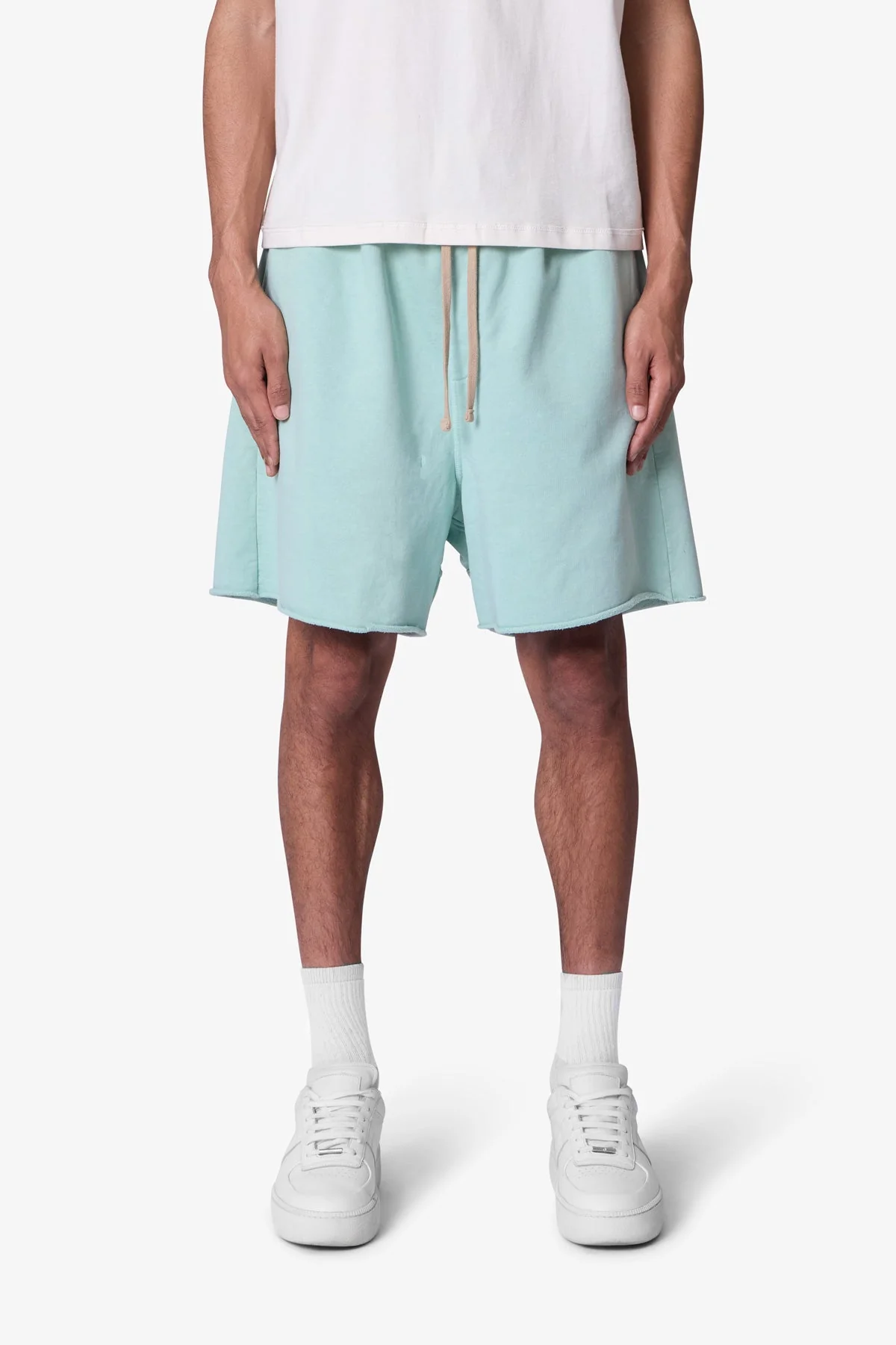 Oversized Sweatshorts - Seafoam