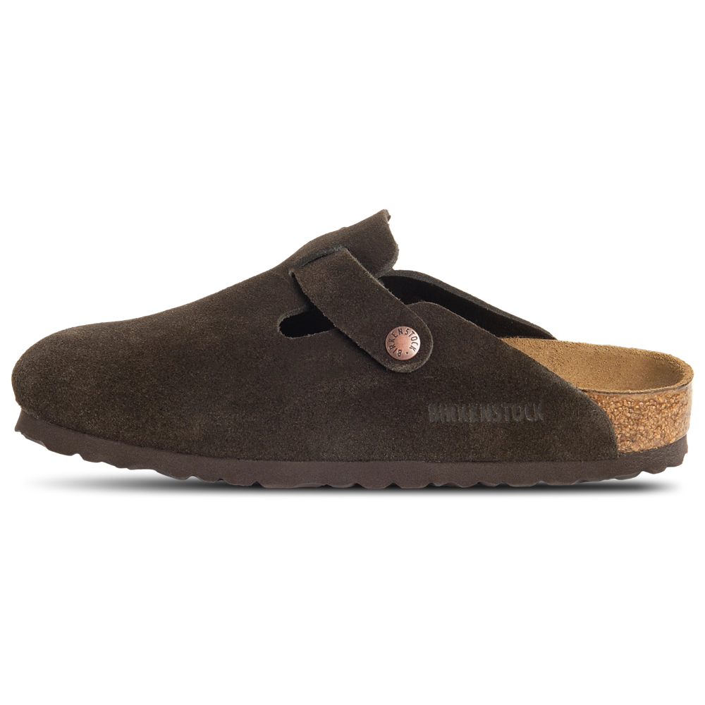 Birkenstock Boston Soft Footbed Suede Clogs