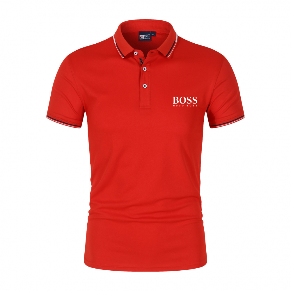 Men's plus size polo shirt