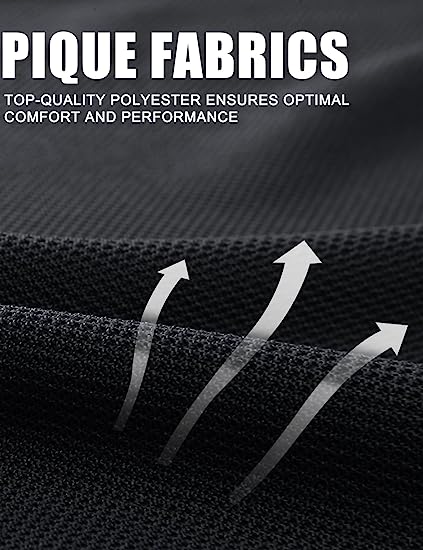 Men's Polo Shirt Quick Dry Performance Short Sleeve Tactical Shirt