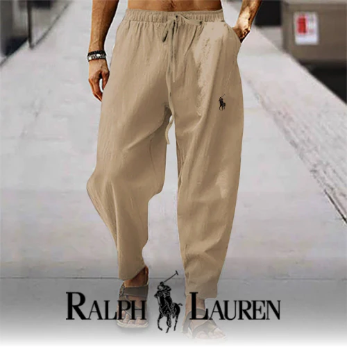 Ralph Lauren™ Linen Blend Summer Trousers – Relaxed Fit