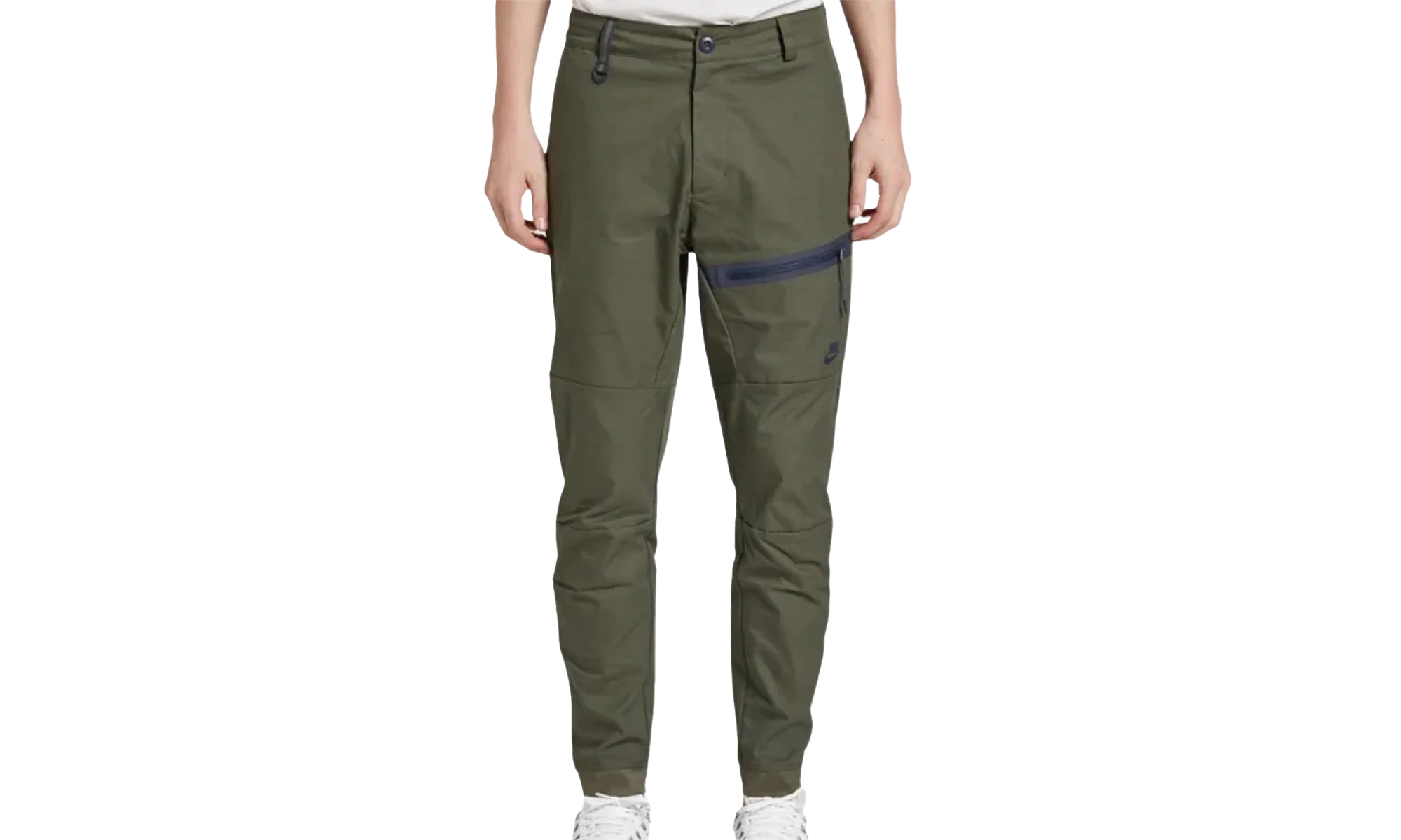 Bonded Woven Cargo Jogger Pants Mens Style 