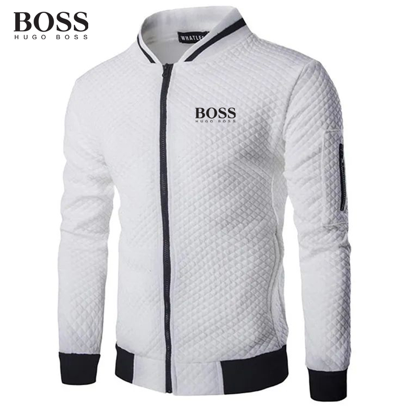 Men's Casual Jacket Coat With Stand-up Collar