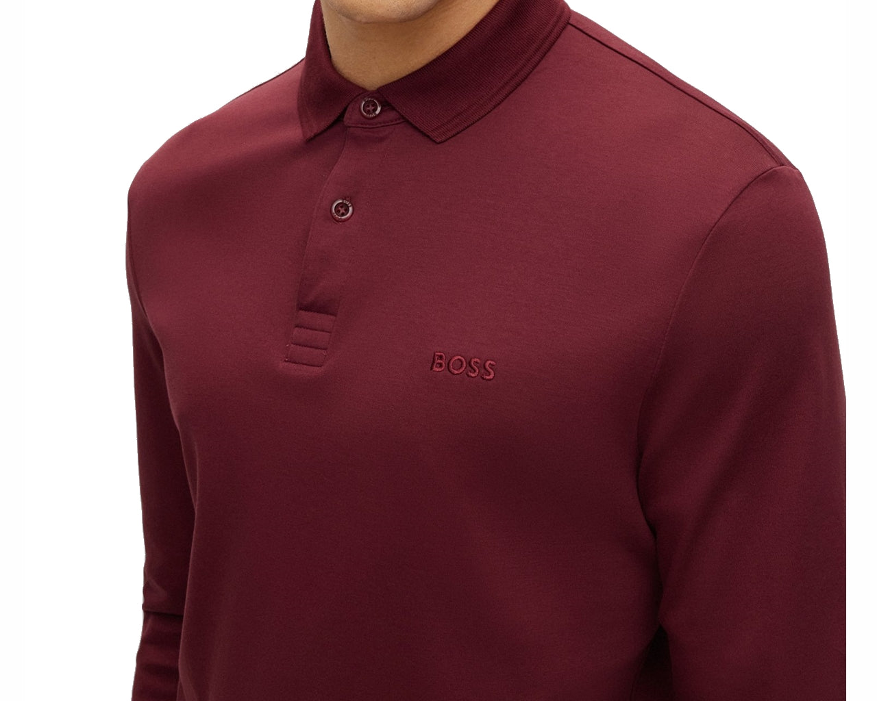 Pirol 50392723 Long Sleeved Polo Shirt Red