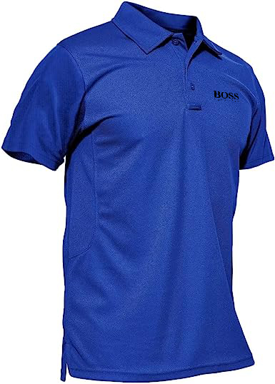 Men's Polo Shirt Quick Dry Performance Short Sleeve Tactical Shirt