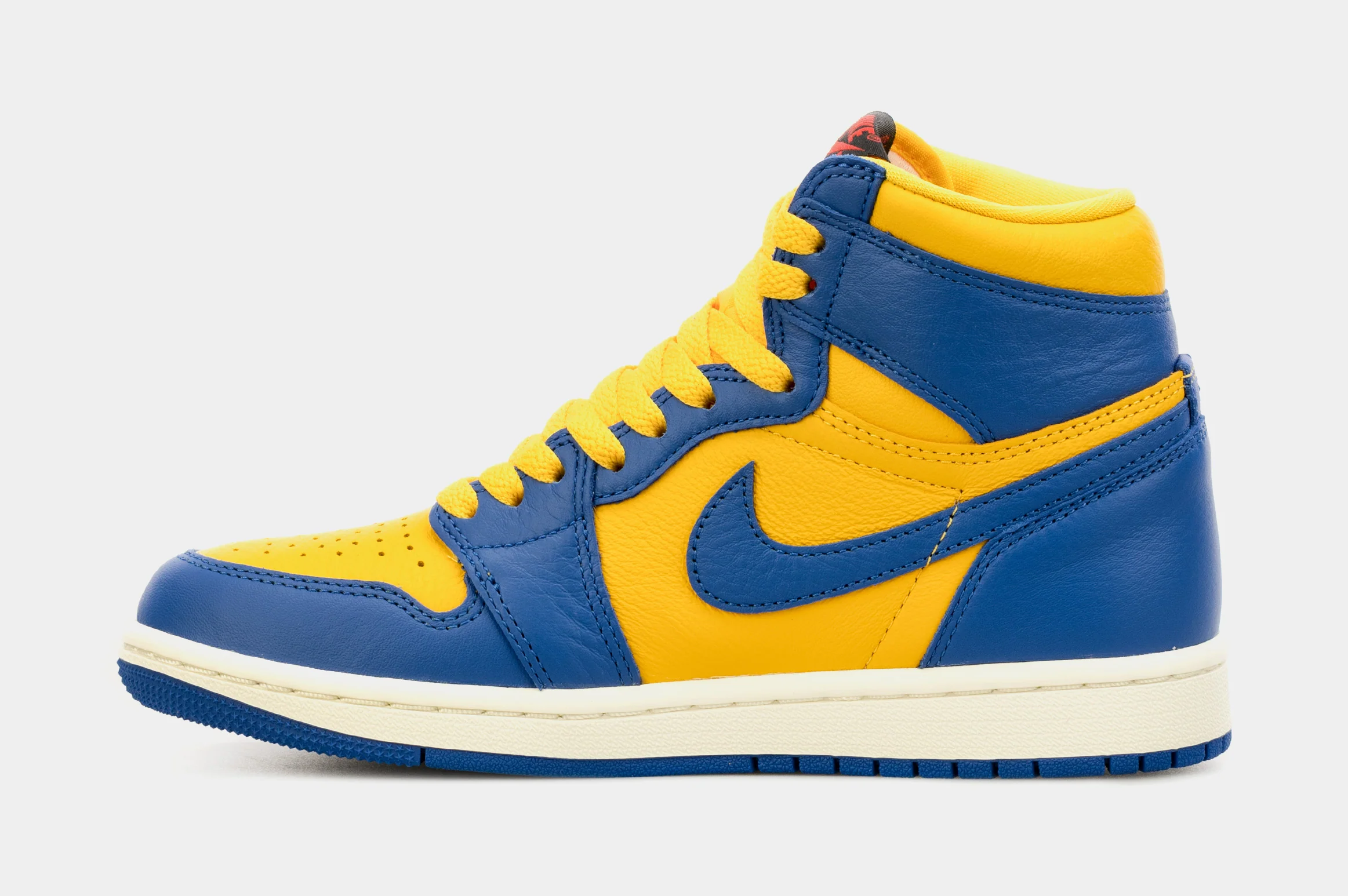 Retro High Shoes (Yellow/Blue)