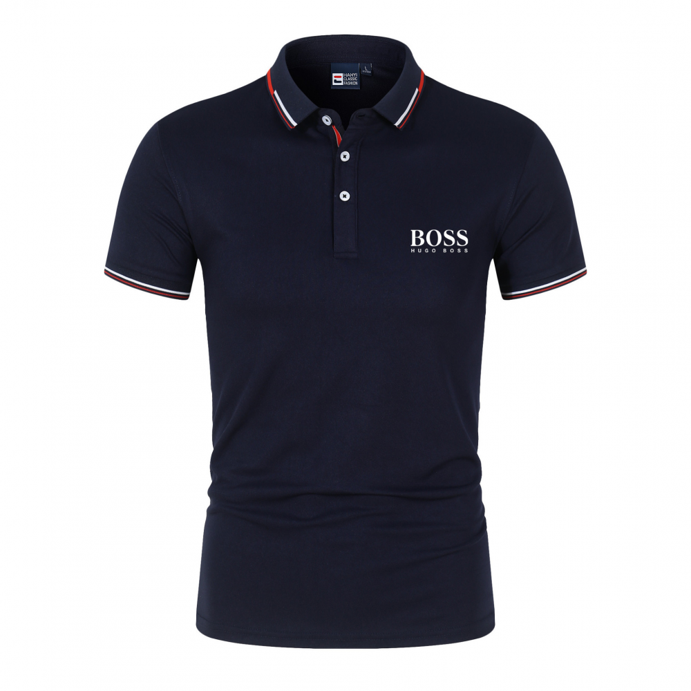 Men's plus size polo shirt