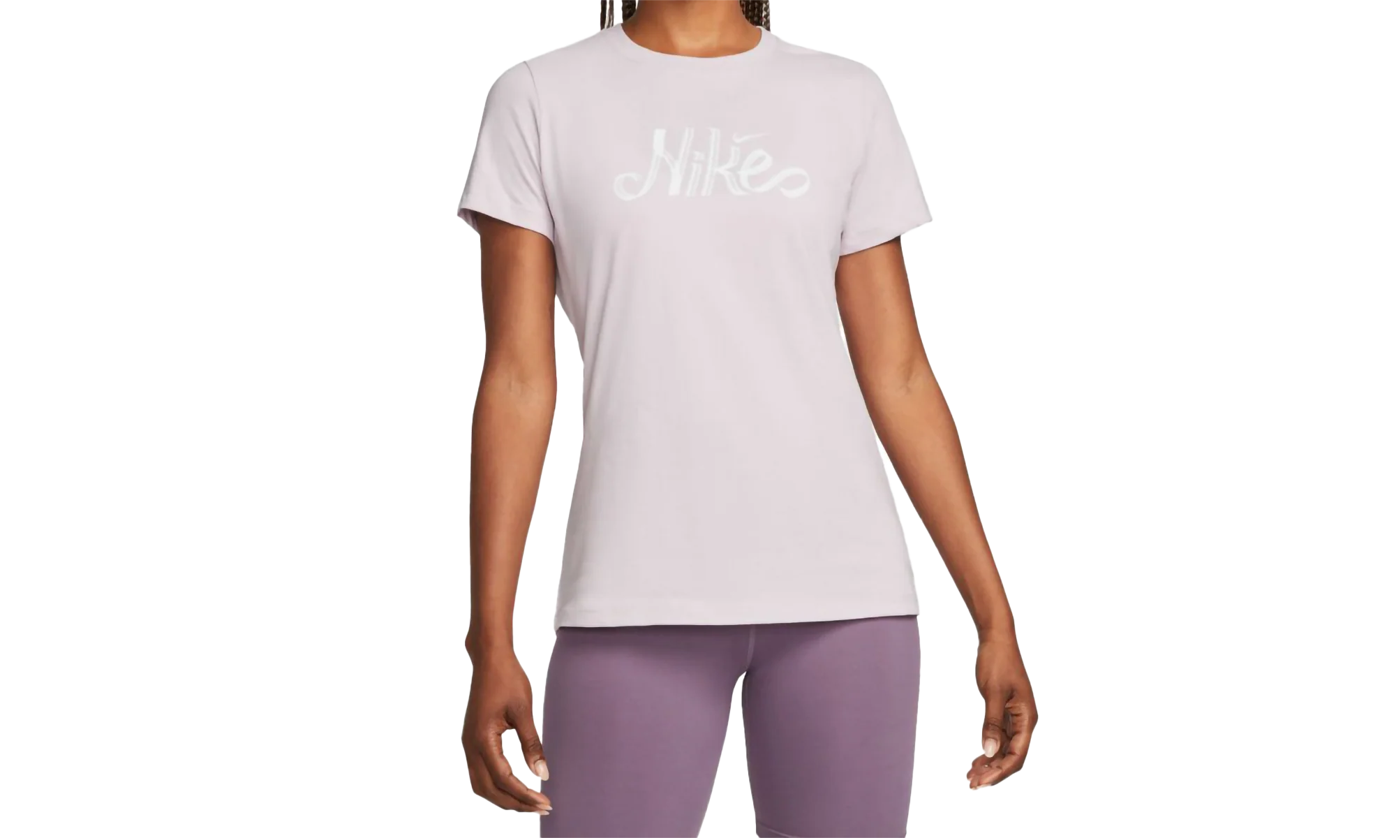 Womens Dri-fit Camiseta Script Tee Womens Style 