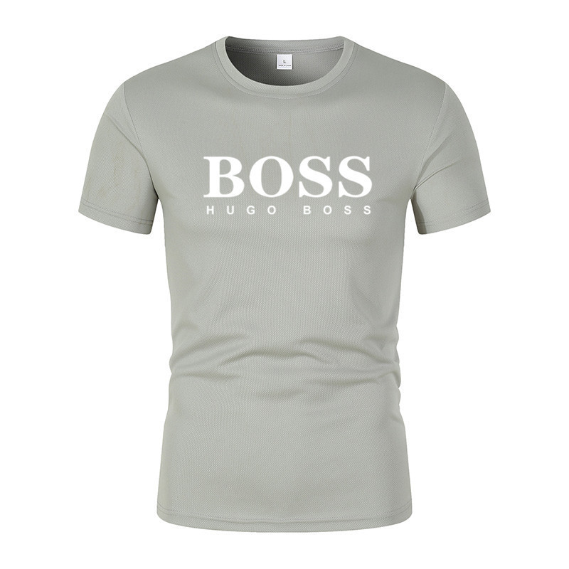 Men's Breathable T-Shirt Casual Loose Round Neck T-Shirt