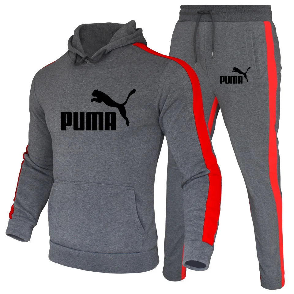 Men's and women's sports and casual sweatshirt sets