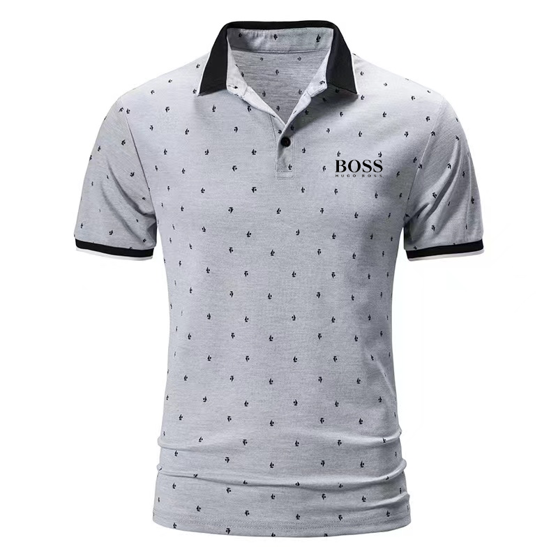Men's Casual Short Sleeve Polo Shirt