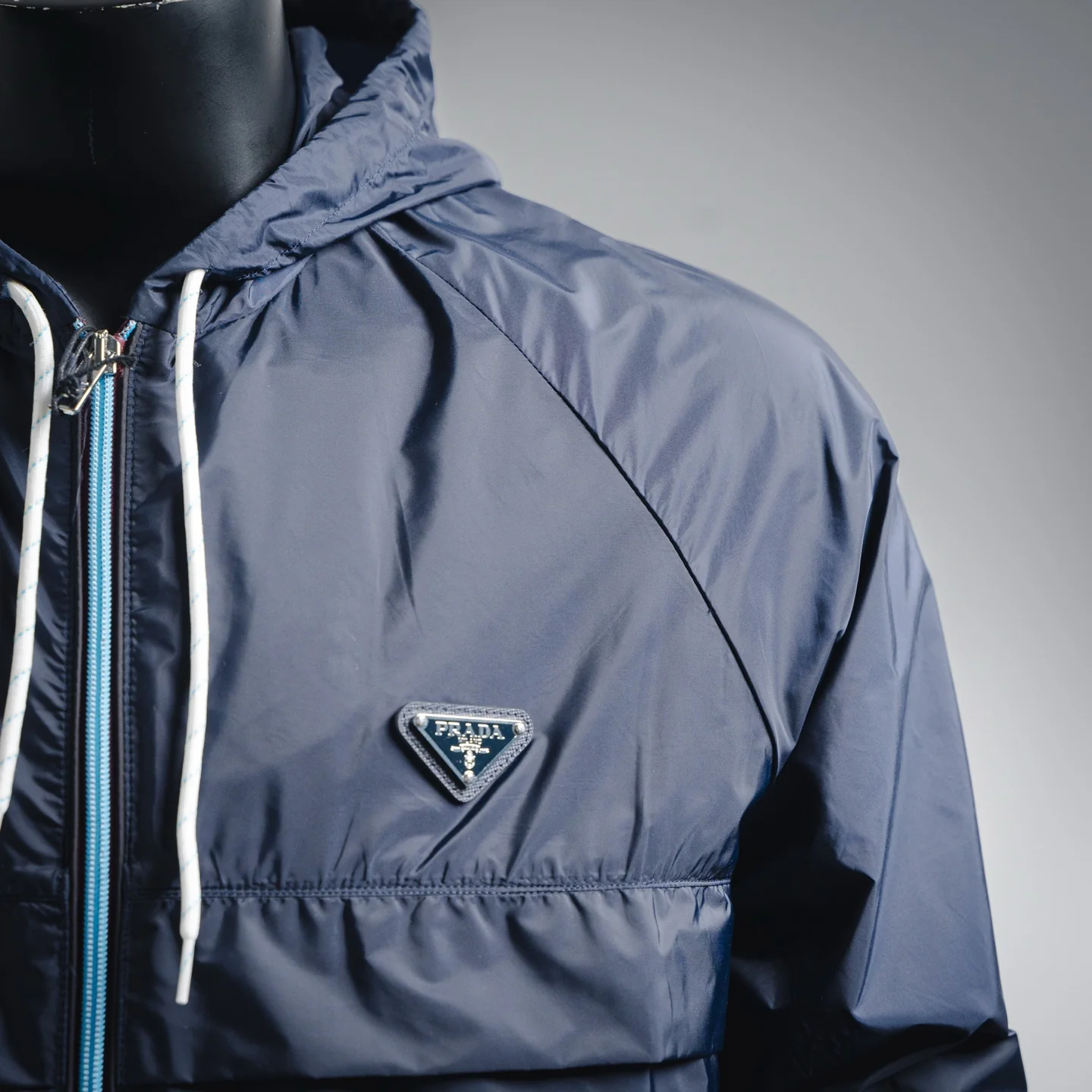 Prada Re-Nylon Hooded Jacket