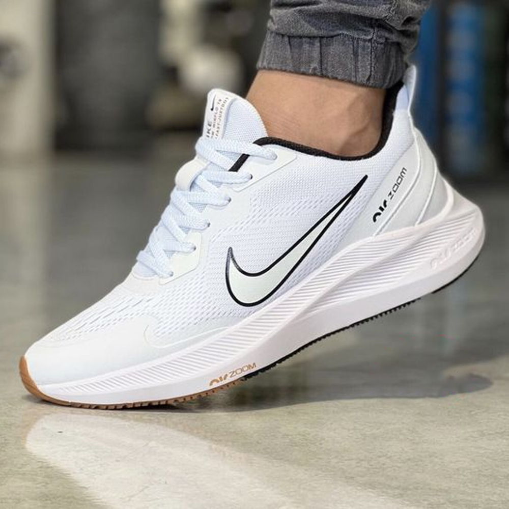 Pure white running shoes (Unisex)