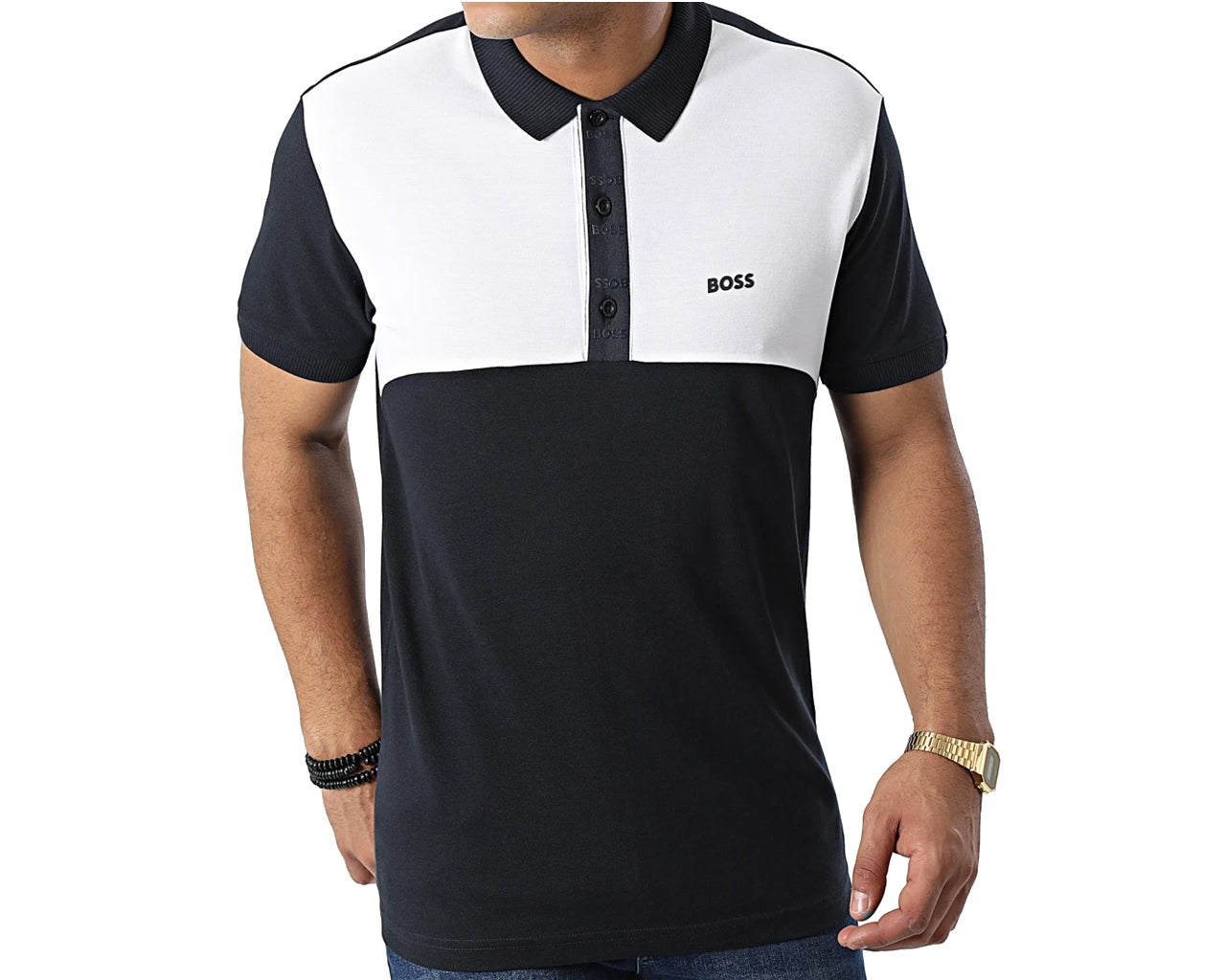 Paddy 6 50476933 402 Regular Fit Polo Shirt Blue