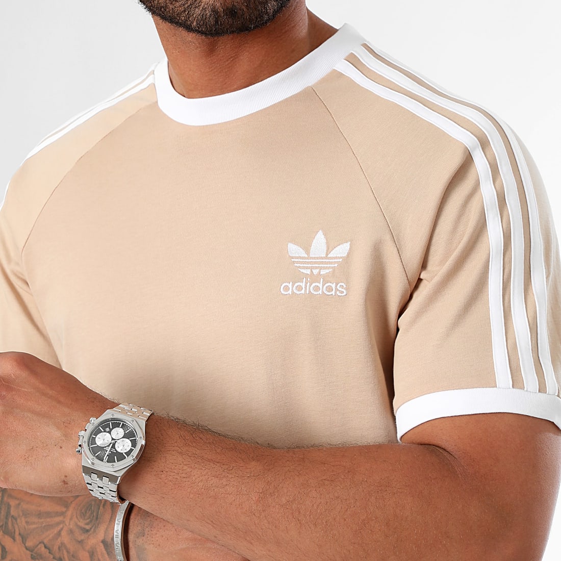 Adidas Originals Tee Shirt A Bandes 3 Stripes