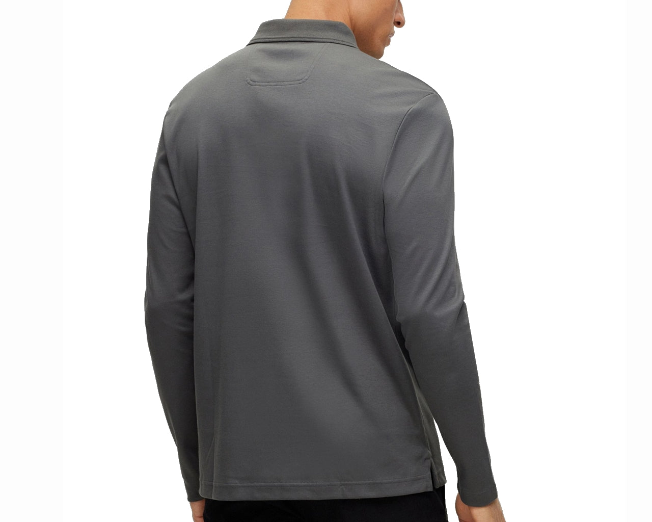 Pirol 50476433 Long Sleeved Polo Shirt Dark Grey