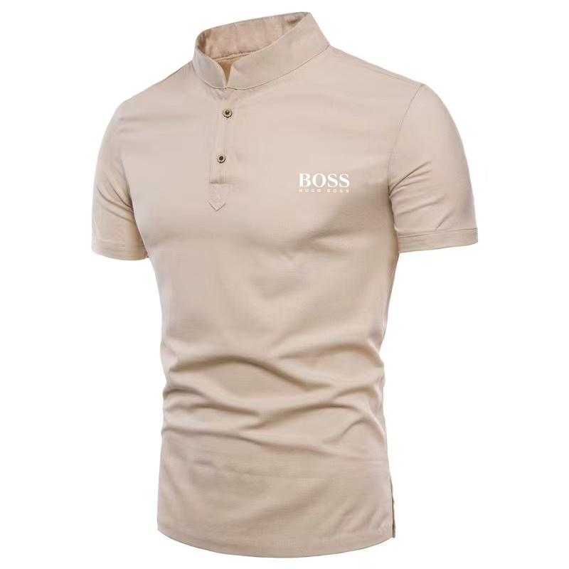Men's Casual Short Sleeve Polo Shirt