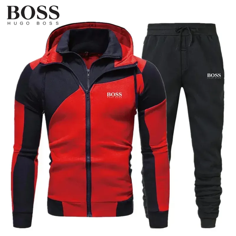 Roupas esportivas masculinas de outono e inverno