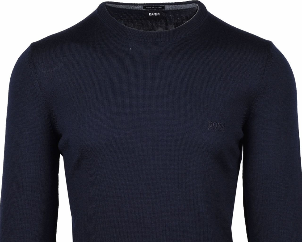Botto L 50435442 402 Virgin Wool Sweater Blue